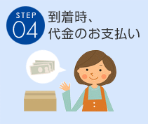 04 到着時､ 代金のお支払い